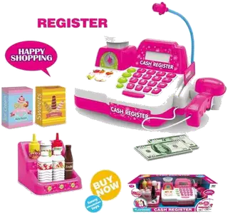 Toys: 8327A Cash register